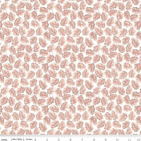 CLEARANCE The Collector's Home Pavilion Neutrals Canopy B 01666811B - Riley Blake - Leaf Leaves - Liberty Fabrics - Quilting Cotton