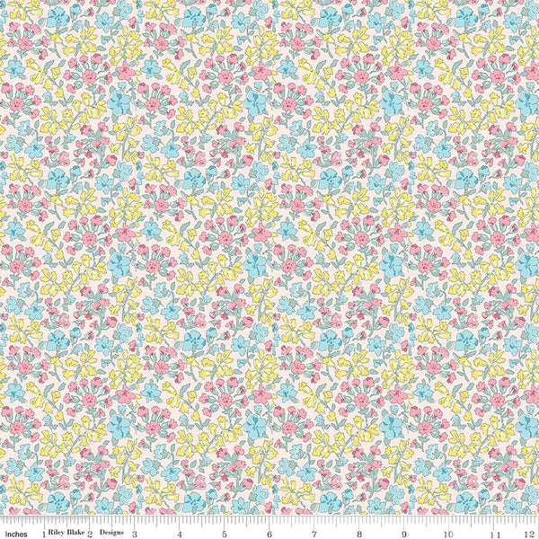 SALE The Collector's Home Nature's Jewel Campion Meadow C 01666803C - Riley Blake - Floral - Liberty Fabrics - Quilting Cotton Fabric