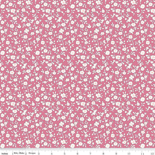 SALE The Collector's Home Nature's Jewel Daisy Trail D 01666814D - Riley Blake Designs - Floral - Liberty Fabrics - Quilting Cotton Fabric