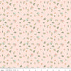33" End of Bolt Piece - SALE Wild and Free Flower Toss C12932 Blush - Riley Blake Designs - Floral Flowers - Quilting Cotton Fabric
