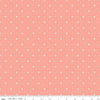 SALE Hello Spring Ditsy C12966 Coral - Riley Blake Designs - Geometric Diamonds - Quilting Cotton Fabric