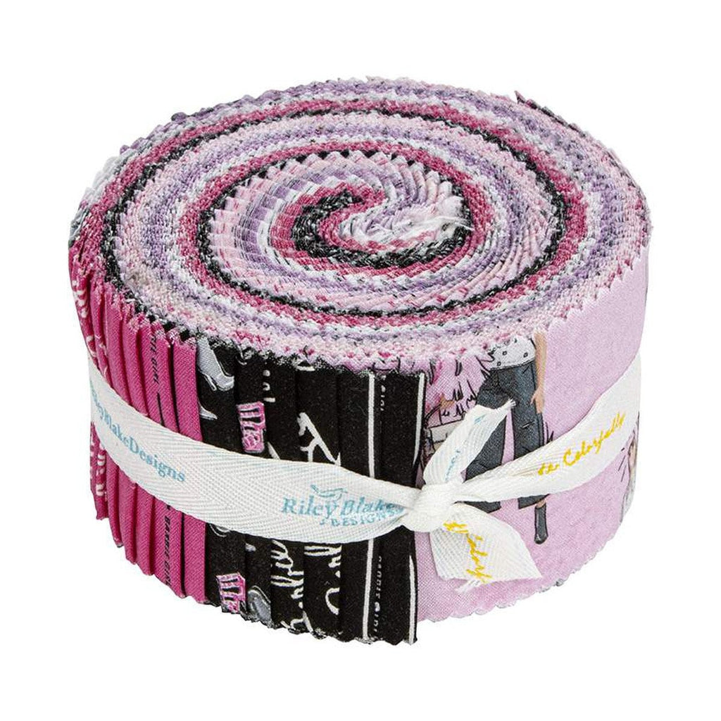 SALE Tiny Treaters 2.5 Inch Rolie Polie Jelly Roll 40 pieces - Riley B –  Cute Little Fabric Shop