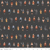 SALE Hoist the Sails Crew C12981 Charcoal - Riley Blake Designs - Ship Crew Members Sailors - Quilting Cotton Fabric