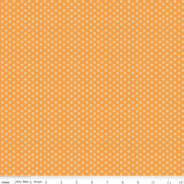 SALE Bee Basics Tiny Daisy C6403 Macaroni by Riley Blake Designs - Floral Flowers - Lori Holt - Quilting Cotton Fabric