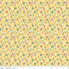 SALE Hello Spring Floral C12965 Yellow - Riley Blake Designs - Flowers - Quilting Cotton Fabric