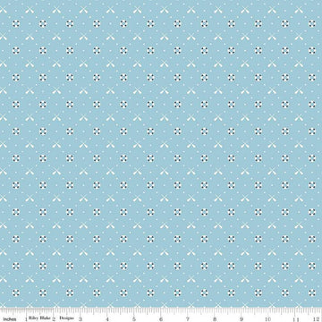 Portsmouth Oars & Life Preservers C12914 Dream - Riley Blake Designs - Boating Nautical Patriotic - Quilting Cotton Fabric