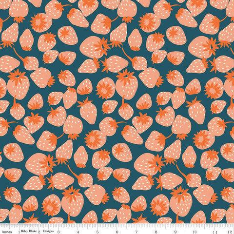 Eden Strawberries C12923 Stargazer by Riley Blake Designs - Berries - Quilting Cotton Fabric