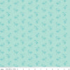 Bee Basics Heart C6401 Songbird - Riley Blake Designs - Cross-Stitched Hearts - Lori Holt - Quilting Cotton Fabric