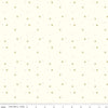 SALE Sparkler SC650 Vintage White SPARKLE - Riley Blake Designs - Plus Signs Gold SPARKLE Metallic - Quilting Cotton Fabric