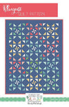 SALE Bluegrass Quilt PATTERN P138 - Beverly McCullough - Riley Blake Designs - INSTRUCTIONS Only - Pieced Fat Quarter Friendly
