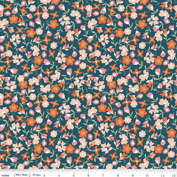 SALE Eden Wildflowers C12926 Stargazer by Riley Blake Designs - Floral Flowers - Quilting Cotton Fabric