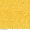 SALE Art Journal Inside Cover C13039 Yellow - Riley Blake Designs - Floral Flowers - Quilting Cotton Fabric