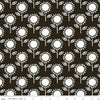 SALE Art Journal Sunflower C13041 Black - Riley Blake Designs - Floral Sunflowers Flower Flowers - Quilting Cotton Fabric