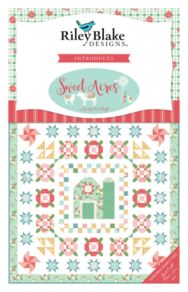 SALE Sweet Acres 2.5 Inch Rolie Polie Jelly Roll 40 pieces - Riley Blake Designs - Precut Pre cut Bundle - Farm Farms - Cotton Fabric