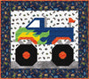 Hot Wheels Monster Truck Quilt PATTERN - Riley Blake Designs- INSTRUCTIONS Only -  LIcensed Product