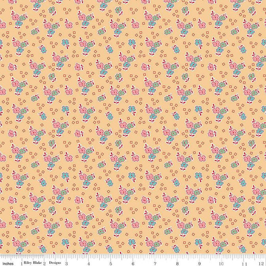 DEAL Bee Vintage Lizzie C13089 Beehive - Riley Blake Designs - Floral Flowers - Lori Holt - Quilting Cotton Fabric