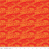 Hot Wheels Monster Trucks Tonal C12954 Red - Riley Blake Designs - Tone-on-Tone Logos - Quilting Cotton Fabric -  LIcensed Product