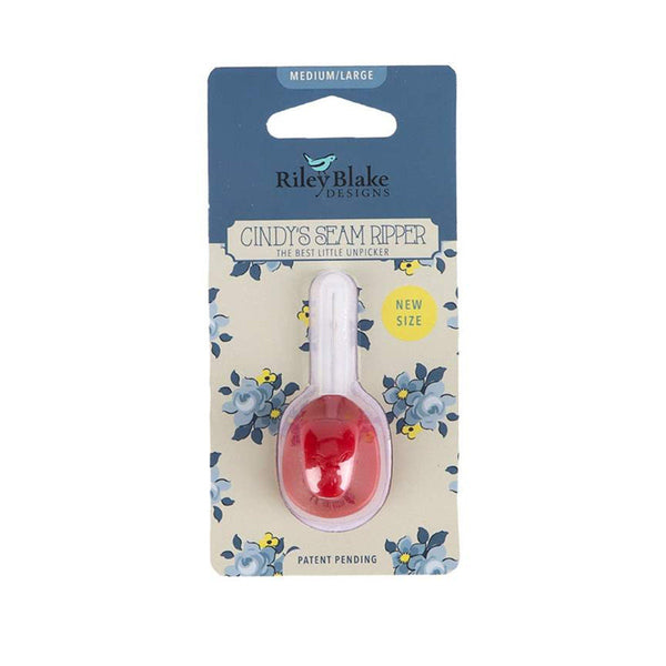 SALE Cindy's Seam Ripper Medium/Large ST-20467 Red - Riley Blake Designs - Best Little Unpicker