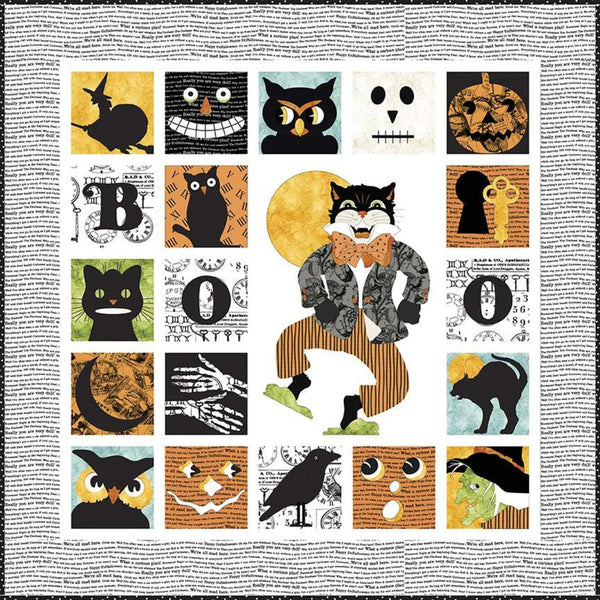 SALE Masquerade Madness Quilt PATTERN P149 by J. Wecker Frisch - Riley Blake Designs - INSTRUCTIONS Only - Halloween