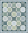 SALE Prep School Picnic Quilt PATTERN P123 - Amy Smart - Riley Blake Designs - INSTRUCTIONS Only - Framed Nine-Patch Multiple Sizes