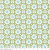 Bee Vintage Sarah Jane C13072 Lettuce - Riley Blake Designs - Floral Medallions Flowers - Lori Holt - Quilting Cotton Fabric