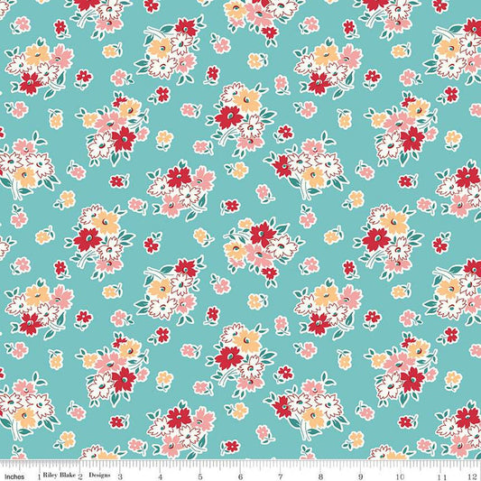 DEAL Bee Vintage Nettie C13073 Cottage - Riley Blake Designs - Floral Flowers - Lori Holt - Quilting Cotton Fabric
