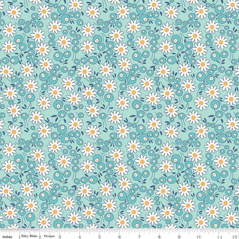 SALE Bee Vintage Marje C13074 Songbird by Riley Blake Designs - Floral Flowers Leaves Berries - Lori Holt - Quilting Cotton Fabric
