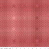 Bee Vintage Tola C13077 Red - Riley Blake Designs - Geometric Rectangles Xs - Lori Holt - Quilting Cotton Fabric