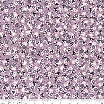 Bee Vintage Alice C13081 Taffy - Riley Blake Designs - Floral Flowers - Lori Holt - Quilting Cotton Fabric