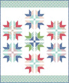 SALE Picnic Crossing Quilt PATTERN P115 - Melissa Mortenson - Riley Blake Designs - INSTRUCTIONS Only - Seven Pieced Blocks