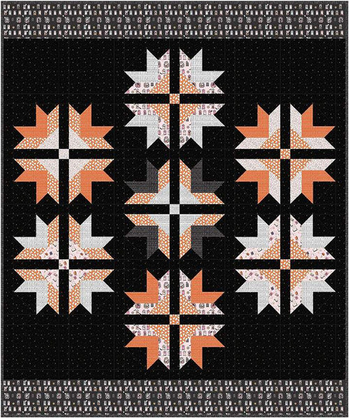 SALE Picnic Crossing Quilt PATTERN P115 by Melissa Mortenson - Riley Blake Designs - INSTRUCTIONS Only - Seven Pieced Blocks