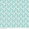 FLANNEL Make a Pretty Life Hearts F13339 Mint - Riley Blake Designs - FLANNEL Cotton Fabric