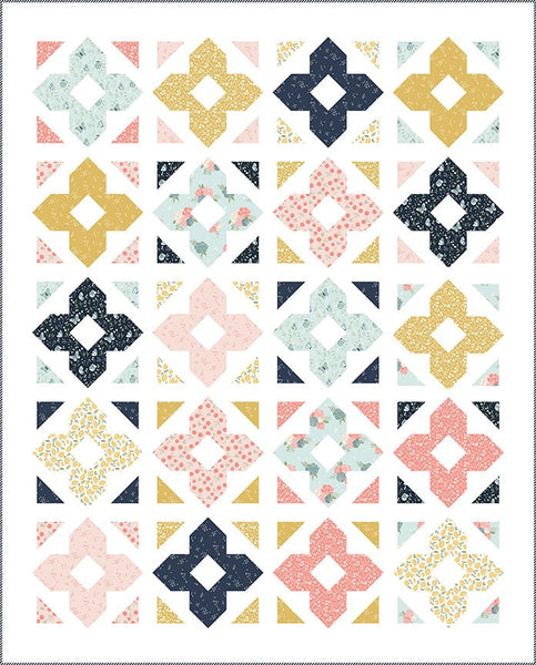 SALE Luminaries Quilt PATTERN P173 by Fran Gulick - Riley Blake Designs - INSTRUCTIONS Only - Fat Quarter Beginner Friendly