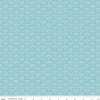 CLEARANCE Honeycomb Hill Honeycomb C13124 Songbird - Riley Blake Designs - Floral Flowers Hexagons - Quilting Cotton Fabric