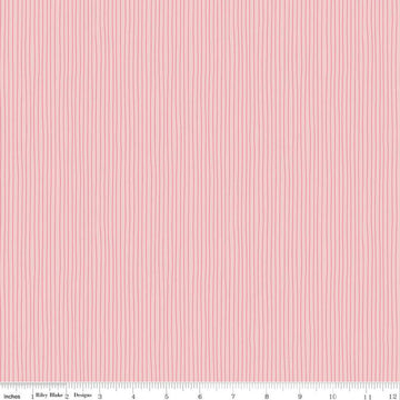 SALE Swan Serenade Stripe C13265 Pink - Riley Blake Designs - Stripes Striped - Quilting Cotton Fabric