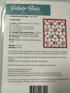 SALE Vintage Star Quilt PATTERN - Beverly McCullough - Riley Blake - INSTRUCTIONS Only